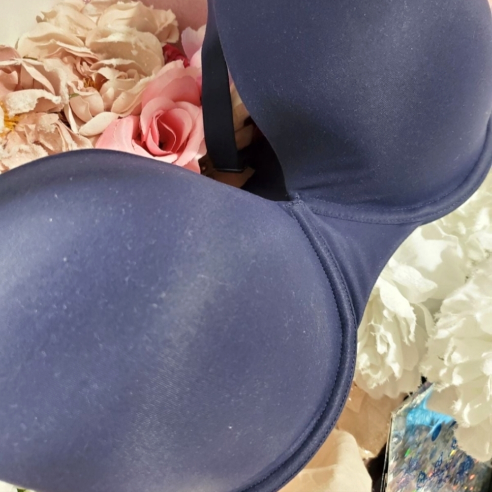 BNWT Soma Enbliss Full Coverage Bra Sz 38 DDD Navy